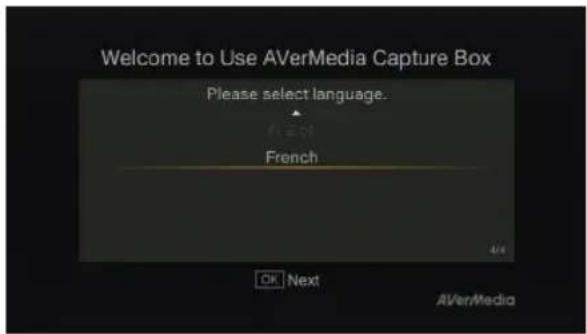 AVERMEDIA Game Capture HD - Choisir votre langue - 1