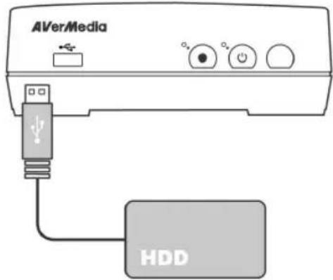 AVERMEDIA Game Capture HD - Установка USB-накопителя - 1