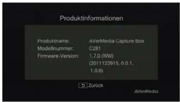 AVERMEDIA Game Capture HD - Auf Werkseinstellungen zurücksetzen - 1