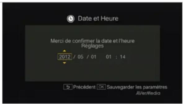 AVERMEDIA Game Capture HD - Format de la date - 1