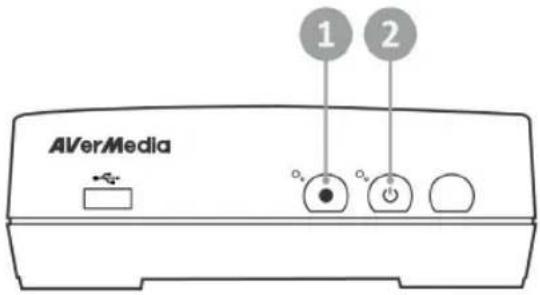 AVERMEDIA Game Capture HD - Кнопки управления - 1