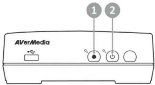 AVERMEDIA Game Capture HD - Touch Button Control Panel - 1