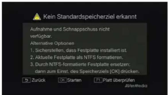 AVERMEDIA Game Capture HD - Schritt 3 (optional) Speichergerät installieren - 1