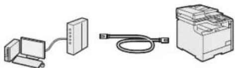 CANON iSensys MF8540Cdn - LAN - 1