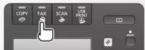 CANON iSensys MF8540Cdn - Especification de la configuracion inicial de fax y connexion del cable del téléphone (solamente MF8580Cdw / MF8550Cdn) - 1