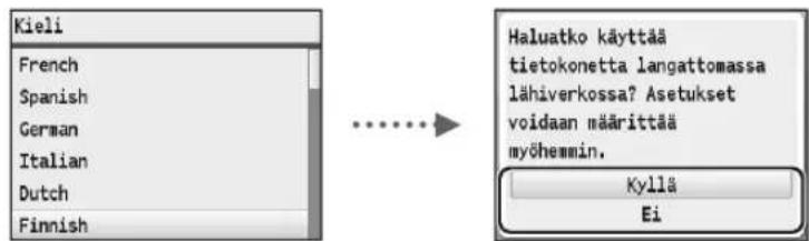 CANON iSensys MF8540Cdn - Perusasetusten märittäminen - 1