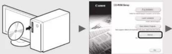 CANON iSensys MF8540Cdn - Jei reikia daugiau informacijos apie diegimo procedura: - 1