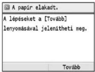 CANON iSensys MF8540Cdn - A papírelakadások megszüntetése - 1