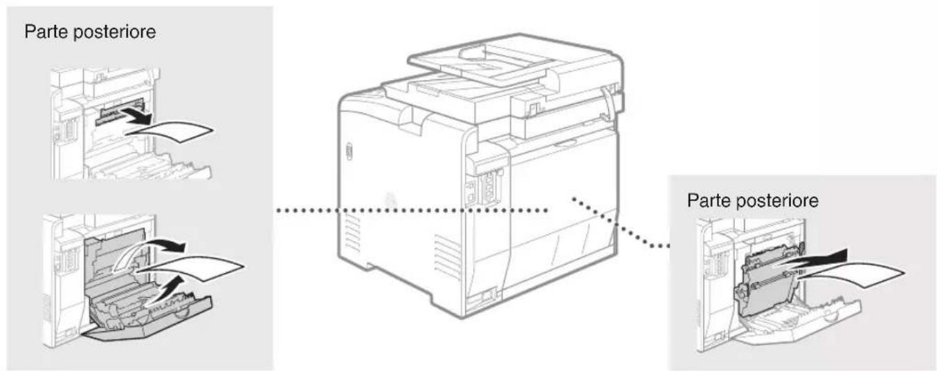 CANON iSensys MF8540Cdn - Rimozione degli inceppamenti di carta - 3