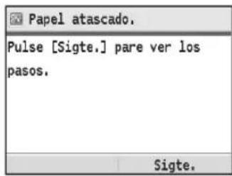 CANON iSensys MF8540Cdn - Eliminación de atascos de papel - 1