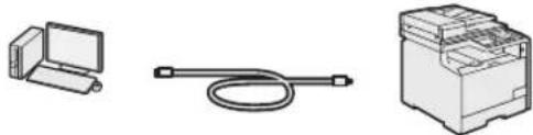 CANON iSensys MF8540Cdn - Bb6op MeToDa IoHIOUeHn aannapata K KomlbIOpTepy - 2