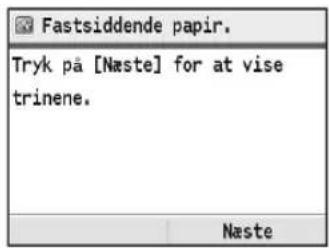 CANON iSensys MF8540Cdn - Udbedring af papirstop - 1