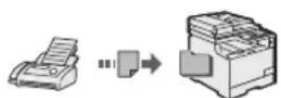 CANON iSensys MF8540Cdn - Mottagning - 1