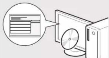 CANON iSensys MF8540Cdn - ③ Podrécznik instalacji sterownikka MF (User Software CD (Dysk CD-ROM z oprogramowaniem uzytkownika)): - 1