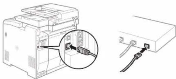CANON iSensys MF8540Cdn - LAN 2 - 1