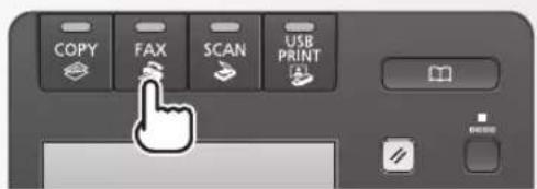 CANON iSensys MF8540Cdn - Festlegen der anfänglichen Faxeinstellungen und Anschlieben eines Telefonkabel sur MF8580Cdw / MF8550Cdn) - 1