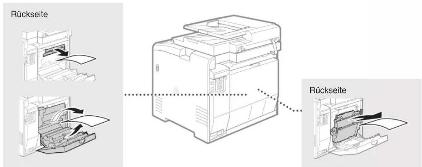 CANON iSensys MF8540Cdn - Beseitigen von Papierstaus - 3