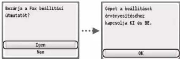 CANON iSensys MF8540Cdn - Az.optionalis kezibeszelc satlakoztatasa eseten: - 1