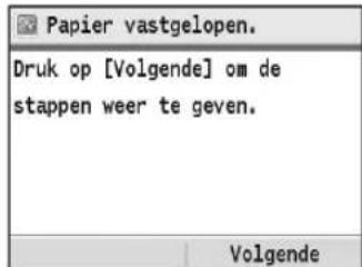 CANON iSensys MF8540Cdn - Papierstoringen verhelpen - 1
