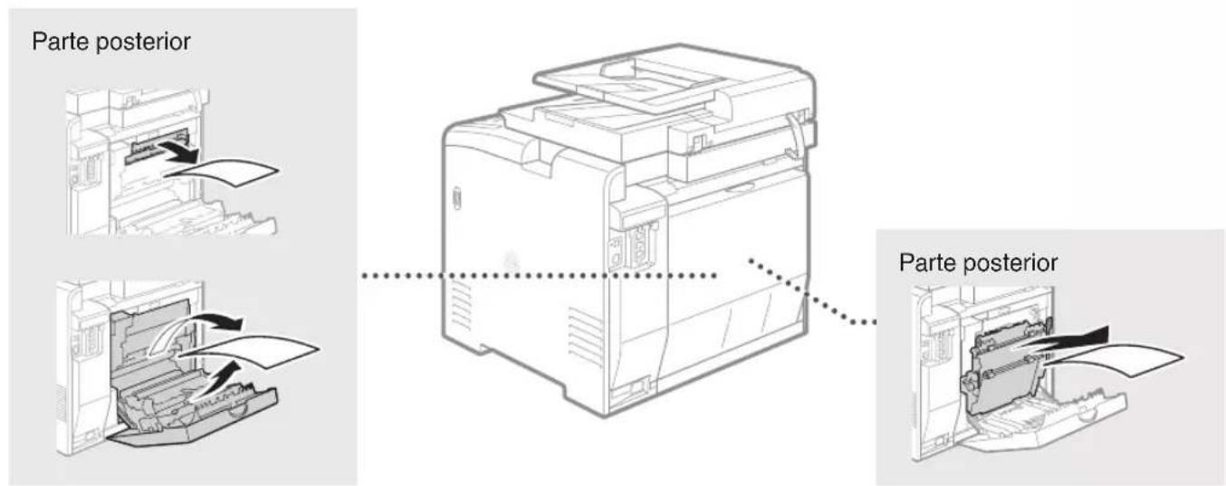 CANON iSensys MF8540Cdn - Eliminación de atascos de papel - 3