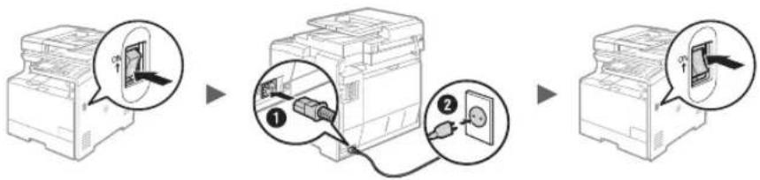 CANON iSensys MF8540Cdn - Märkide kustutamine - 1