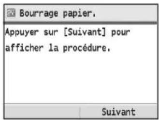CANON iSensys MF8540Cdn - Résolution des bourrages papier - 1
