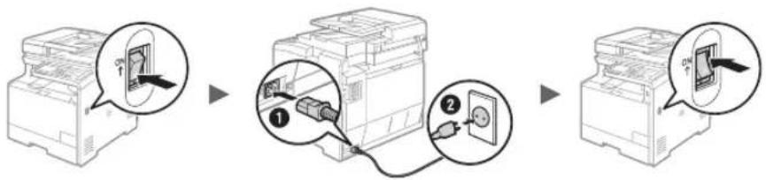CANON iSensys MF8540Cdn - Deleting characters - 1