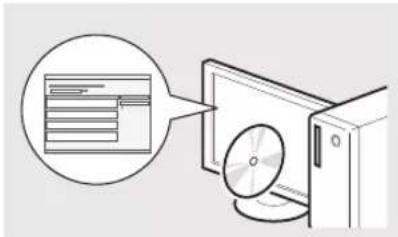 CANON iSensys MF8540Cdn - ③ MF Driver Installation Guide (Guia de instalacao de controladores MF) (User Software CD (CD de software do'utilizar)): - 1