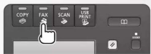 CANON iSensys MF8540Cdn - Ange inledande faxinställningar och ansluta en telefonsladd (endast MF8580Cdw / MF8550Cdn) - 1