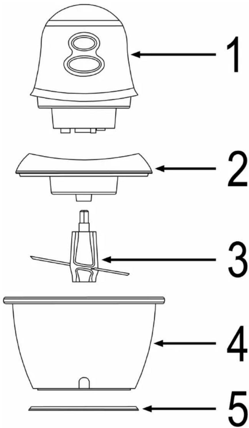 CLATRONIC MZ 3395 - Übersicht der Bedienelemente - 1