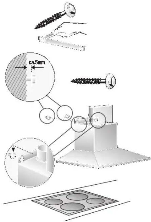 BOSCH DKE765A - Montagem - 2