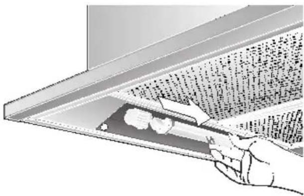 BOSCH DKE765A - Auswechseln der Lampen - 2
