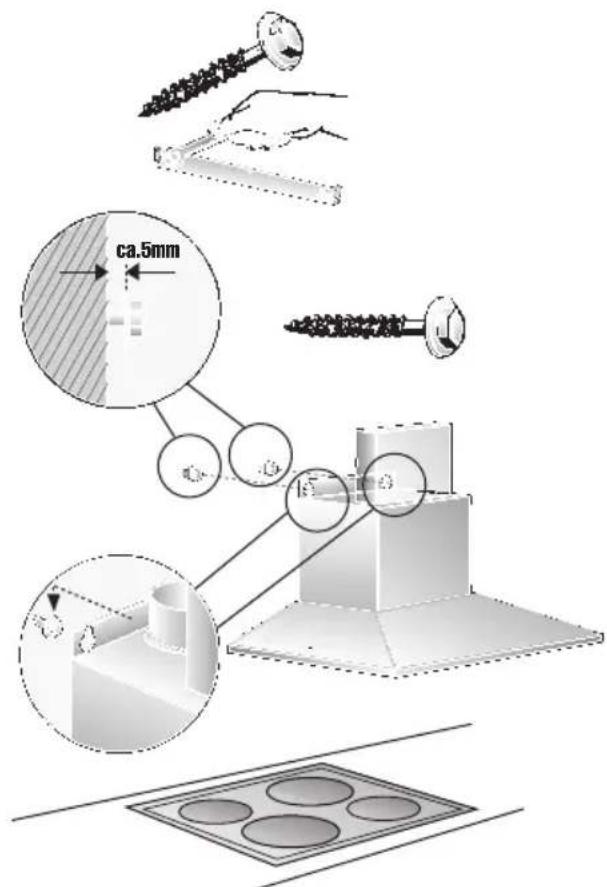 BOSCH DKE765A - Einbauen - 3