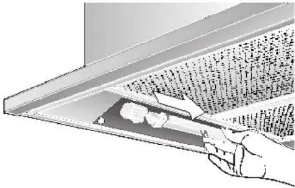 BOSCH DKE765A - Replacing the light bulbsCleaning and - 2