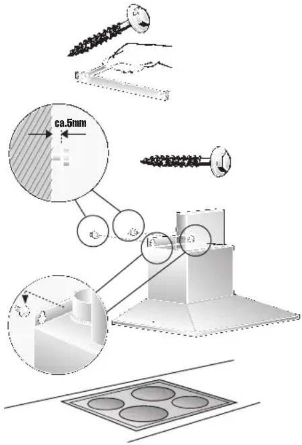 BOSCH DKE765A - Montaje - 2