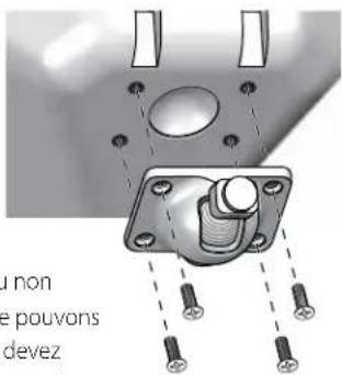 BOSTON ACOUSTICS SoundWare XS Digital Cinema - Fixation du support mural - 1