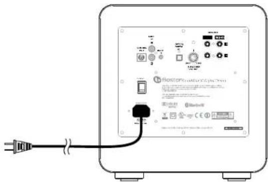 BOSTON ACOUSTICS SoundWare XS Digital Cinema - Spia Alimentazione/Telecomando 4 - 1