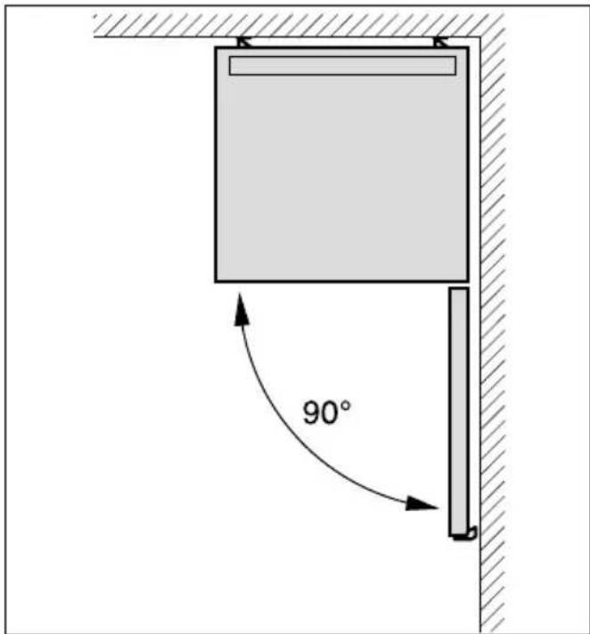 BOSCH KGN36VW31 - PacctoHne OT cTeHKn - 1