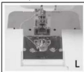 CLATRONIC NM 600 - Hetplaatsen van de onder-draadspoel (Afb.L) - 1