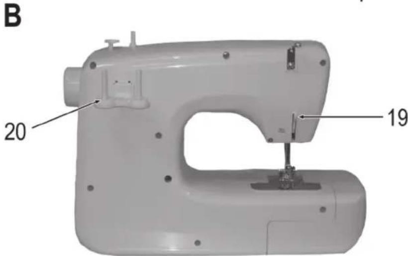 CLATRONIC NM 600 - Übersicht der Bedienelemente - 2