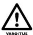 ROTEL 403 - TARKISTA NÄMÄ TIEDOT ENNEN LAITTEEN LIITTÄMISTÄ KAASUPULLOON. KAASUPULLON JA LAITTEEN VÄLISSÄ KÄYTETTÄVIEN PAINEENALENTIMIEN TULEE OLLA ALLA OLEVASSA TAULUKOSSA ANNETTUJEN LUOKKIEN MUKAISIA. - 1