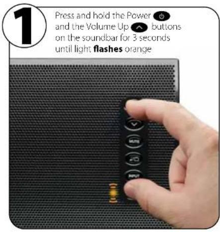 BOSTON ACOUSTICS TVEE 30 - Programming your soundbar - 1
