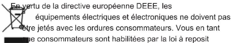Cabstone Soundstand 95391 - INSTRUCTIONS POUR L'ÉLIMINATION - 1
