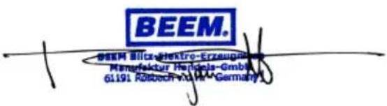 BEEM Star Elements - La période de garantie pour ce produit est de 2 ans. - 1