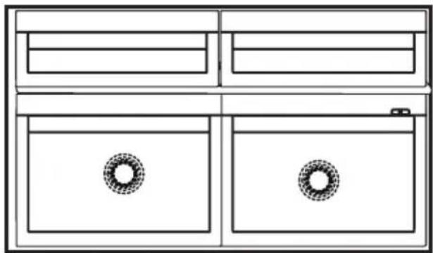 BEKO DNE62220DPX - Spia blu (OPZIONALE] - 1