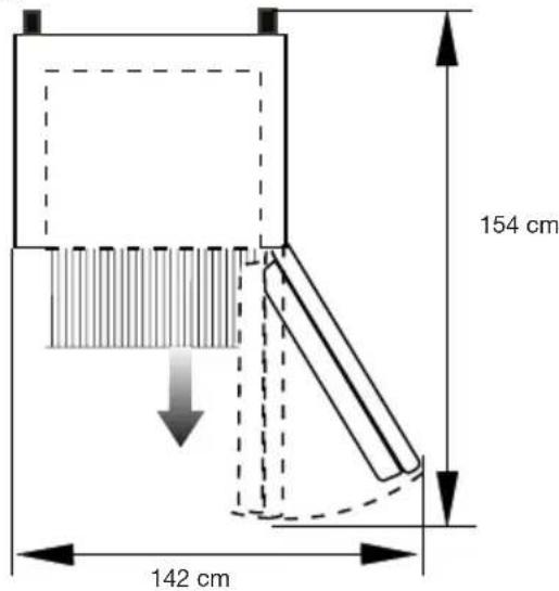 BEKO DNE62220DPX - Afmetingen bruikbare ruimte - 1