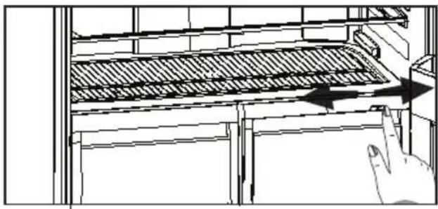 BEKO DNE62220DPX - Регулятори вологості в контейнерах для фруктів та овочів - 1