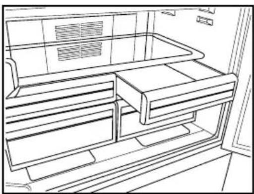 BEKO DNE62220DPX - Отделение за охлаждане (НЕЗАДЪЛЖИТЕЛНО) - 1