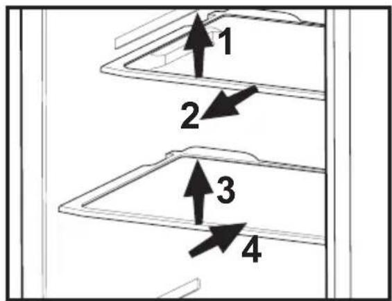 BEKO DNE62220DPX - Sliding Body Shelves - 1
