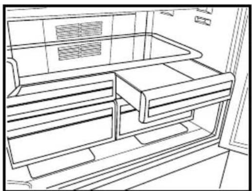 BEKO DNE62220DPX - Hűtőrekesz (OPCIONÁLIS) - 1